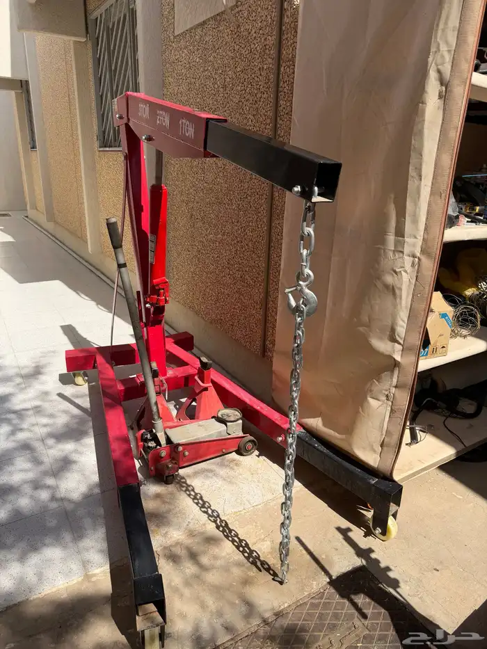 حامل ستاند مكينه ورافعه مكينه 3 طن 2