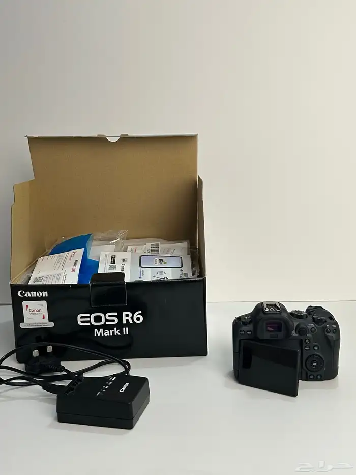 كاميرا كانون R6 markII عدسة ماكرو 100 كانون 1