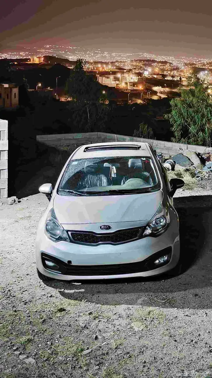 كيا ريو سيدان 2014 فل كامل ممشى 345 مفحوص 0