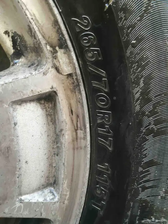 جنوط مع كفرات للبيع 2