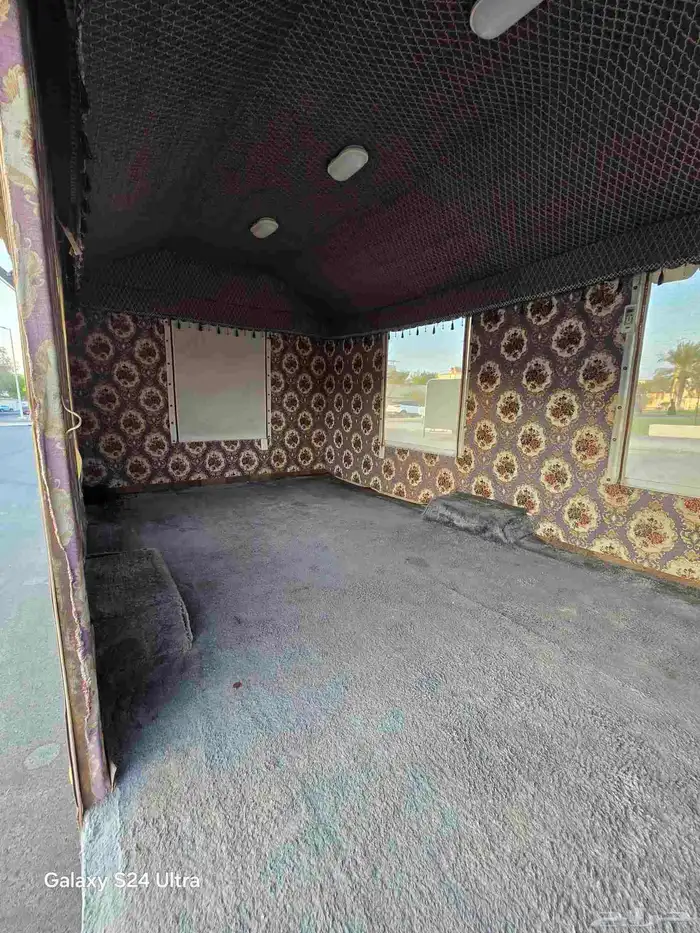 خيمه متنقلة او عربة سحب للكشتات 6
