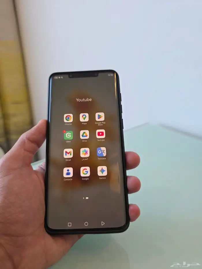 هواوي ميت 50 برو أسود نظيف مساحة 256 جيجا 1