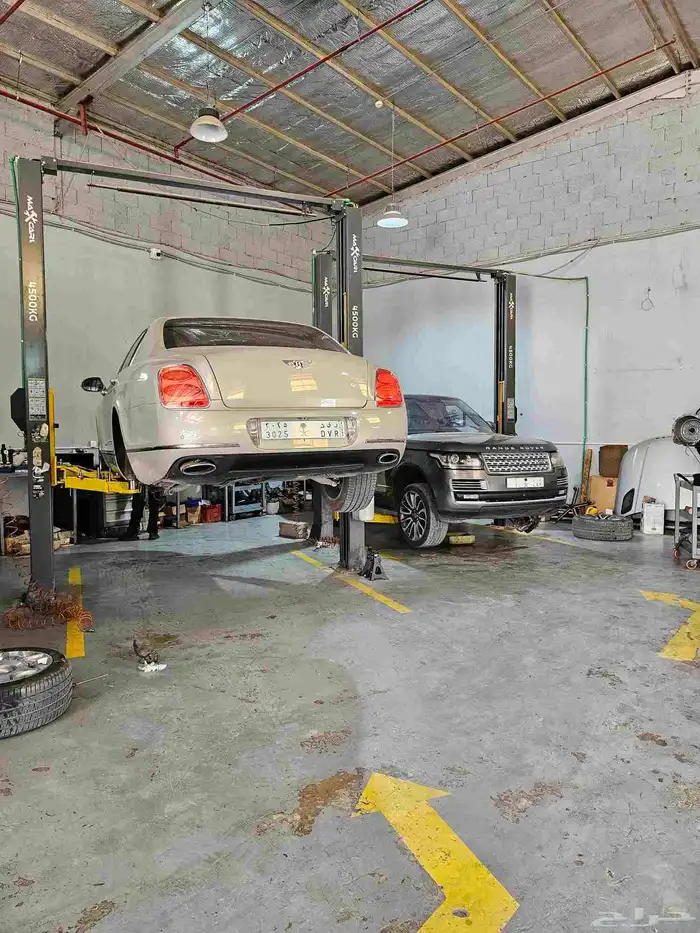 مركز راية الرمال لصيانة السيارات الأوروبية تخصص رانج روفر 8
