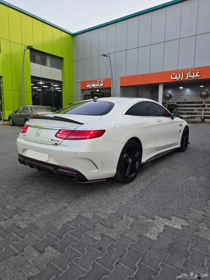 مرسيدس S63 كوبيه تيربو 8 سلندر موديل 2016 وكالة 4
