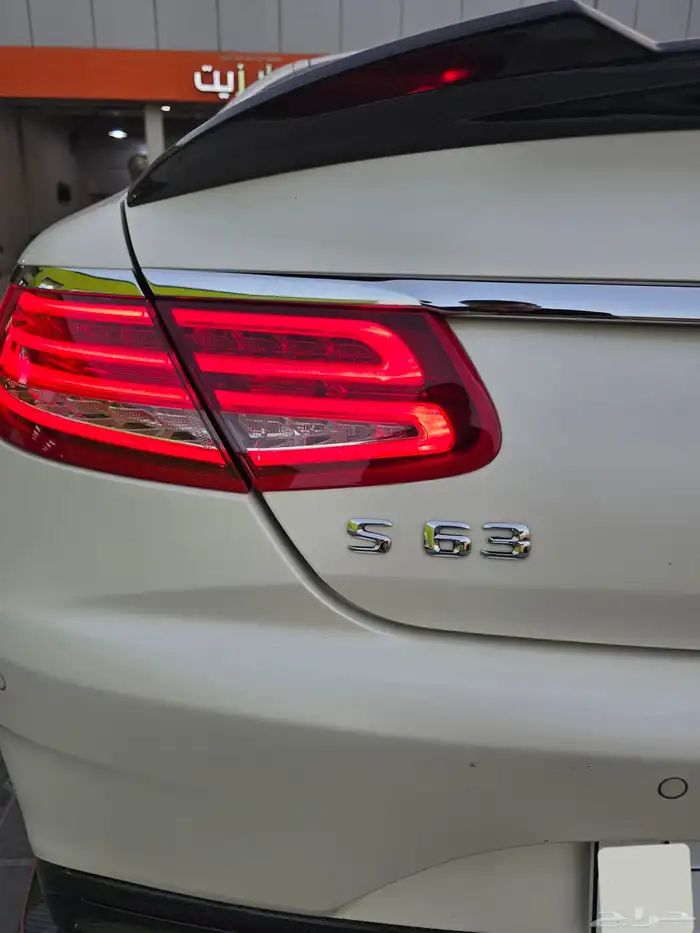 مرسيدس S63 كوبيه تيربو 8 سلندر موديل 2016 وكالة 8