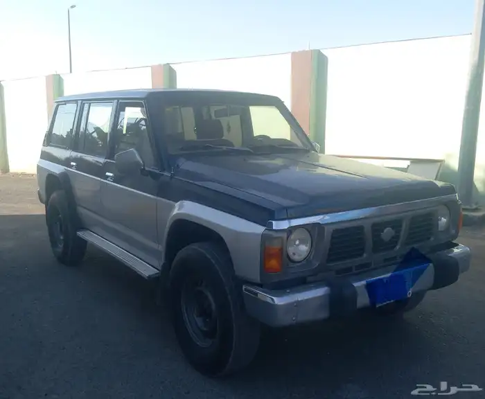 جيب نيسان باترول موديل 91 غير مفحوص وغير مجدد للبيع السياره 2