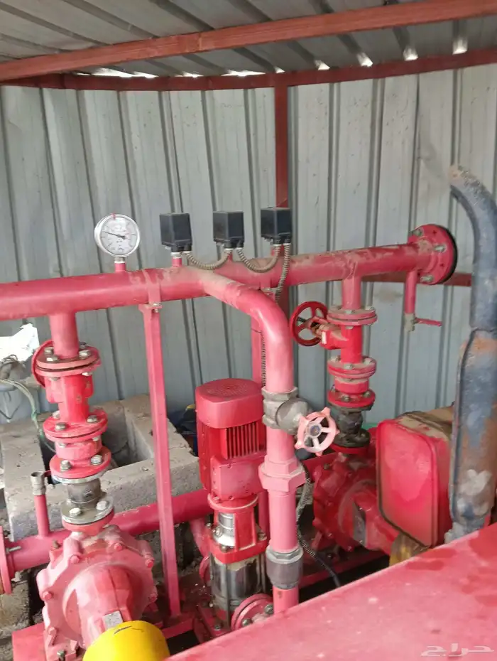 فني مضخات حريق صيانة وتركيب رشاشات صناديق انظار صيانة وتركيب 3