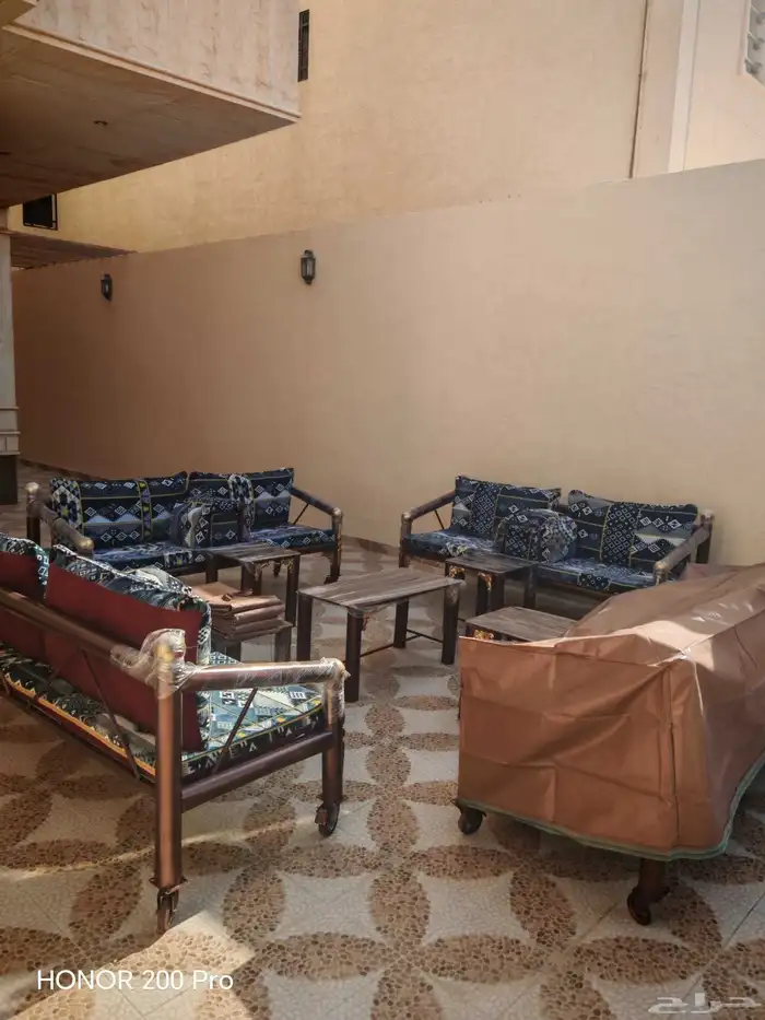 كراسي خارجيه كويتية مراكيز كويتي جلسه حوش لهبه 2