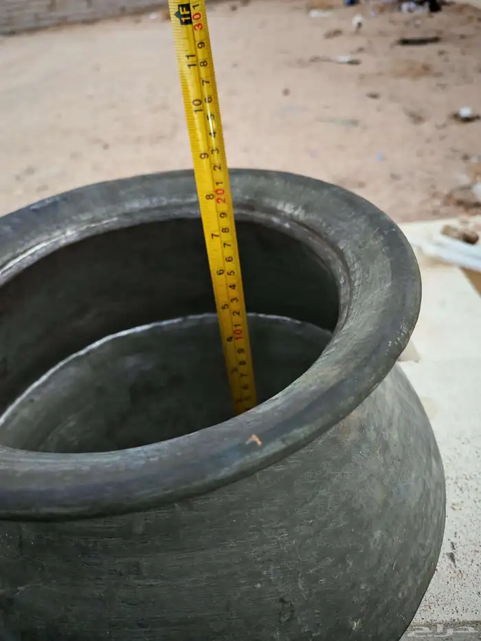 قدر نحاس احمر قديم مربوب 8