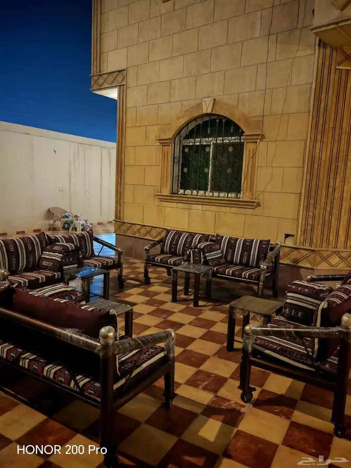 كراسي خارجيه كويتية مراكيز كويتي جلسه حوش لهبه 3