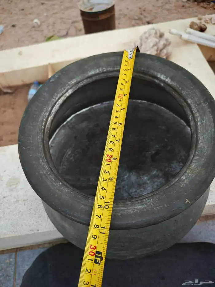 قدر نحاس احمر قديم مربوب 7