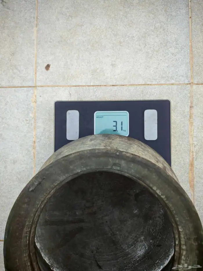 قدر نحاس احمر قديم مربوب 4