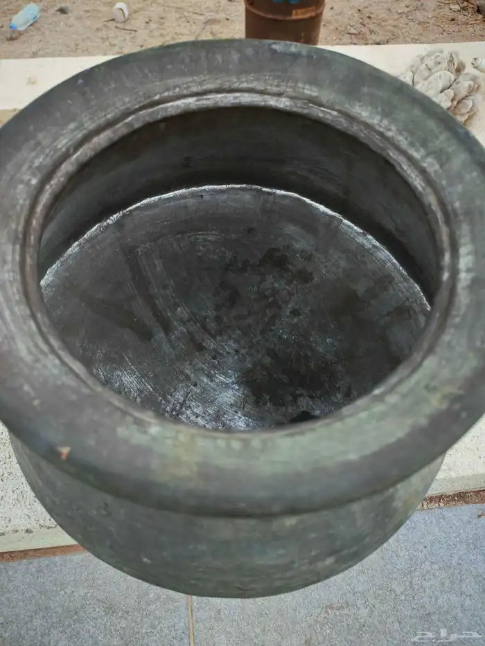 قدر نحاس احمر قديم مربوب 1