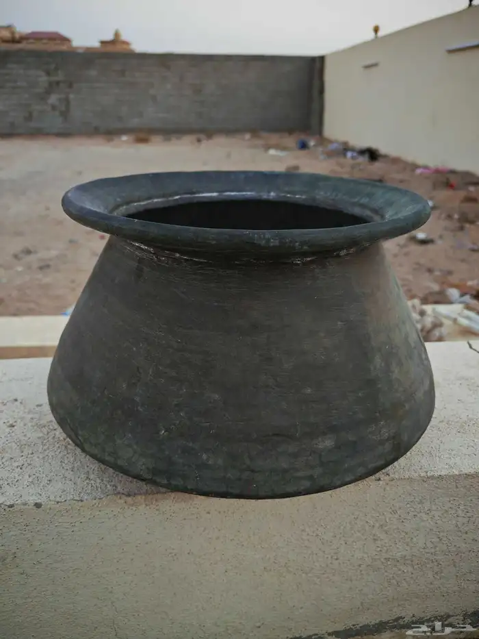 قدر نحاس احمر قديم مربوب 0