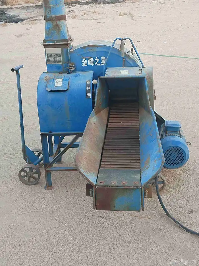 ماكينة جرش جميع مخلفات المزراع شبه جديده وكل شي فيها على الش 1