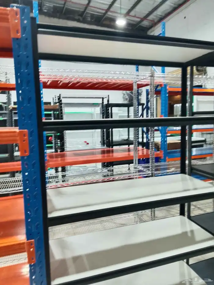 رفوف تخزين مستودعات 2