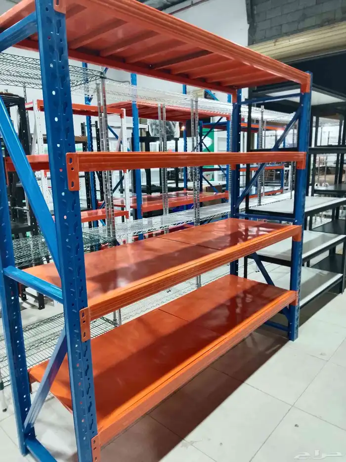 رفوف تخزين مستودعات 1