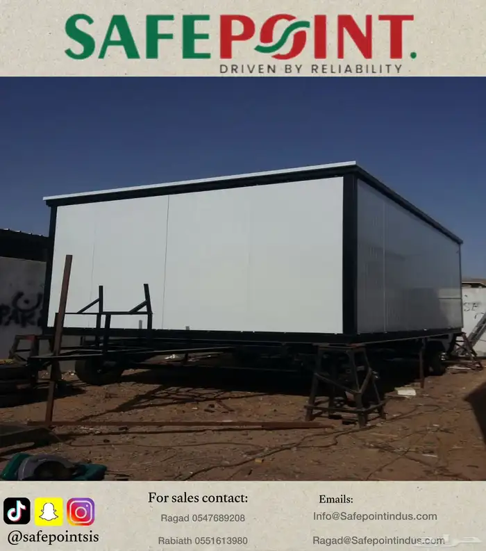 برتبلات وكرفانات بمعايير عالية وأسعار تنافسية 16