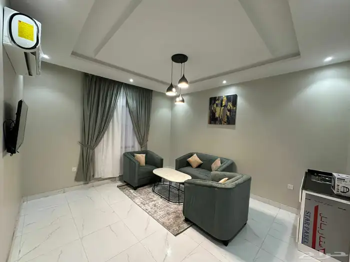 شقق مفروشه مفروشة جديدة للايجار الشهري حي الصفا جده 0