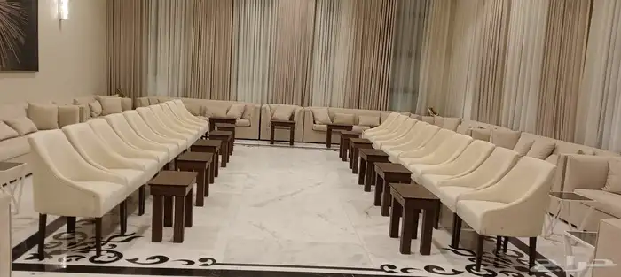 كنب حفلات ومناسبات قهوجين صبابين رجال ونساء كراسي طاولات 0