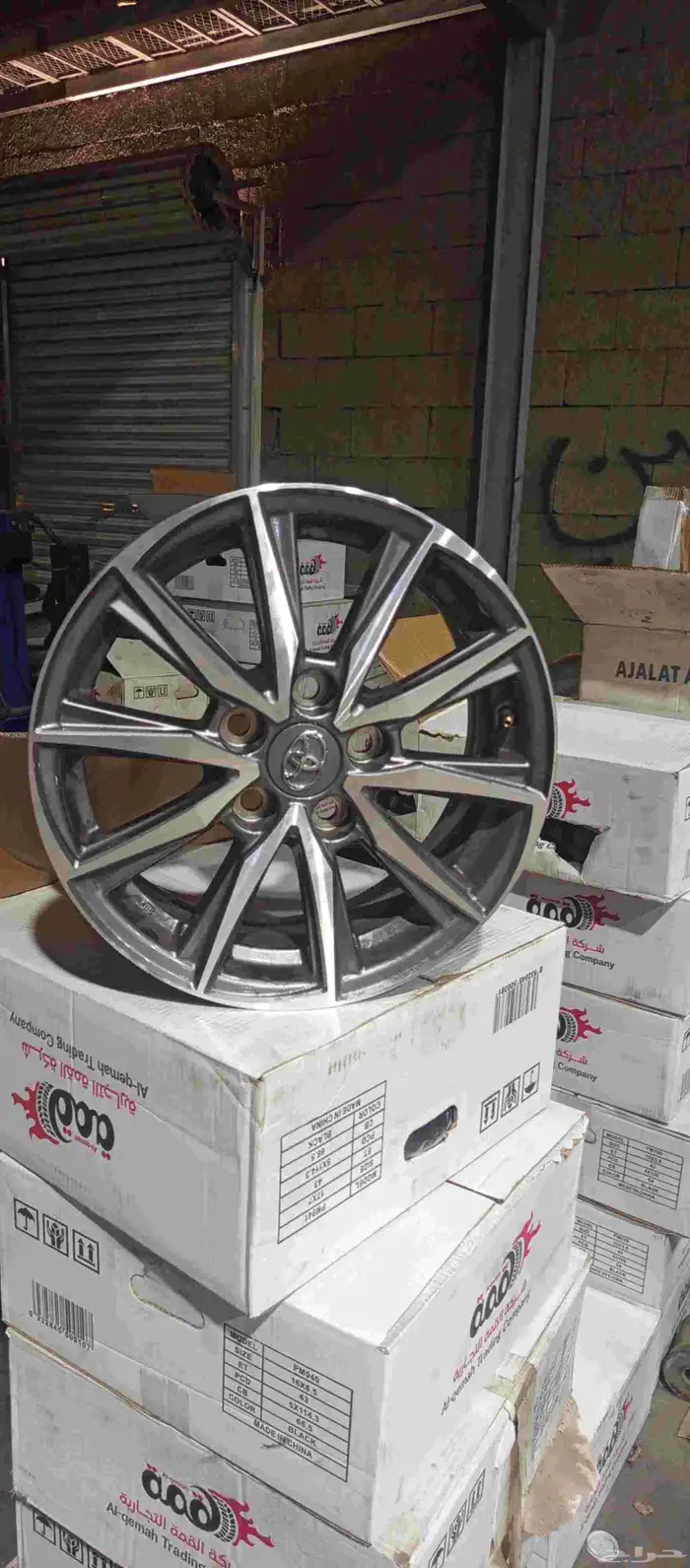جنط كامري موديل 2025 مقاس 16 وكاله 0