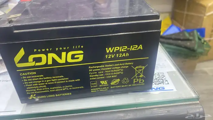 بطاريات قطع غيار كرسي المتحرك الكهرباي 0