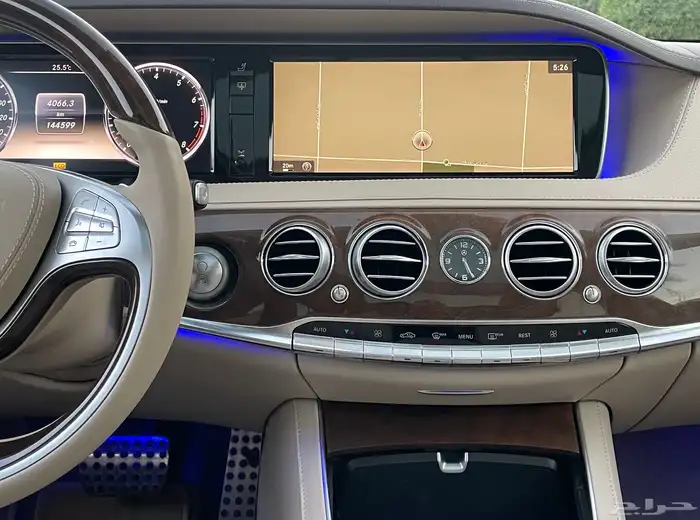 مرسيدس 2014 S400 فل كامل خليجي نظيف جداا 19