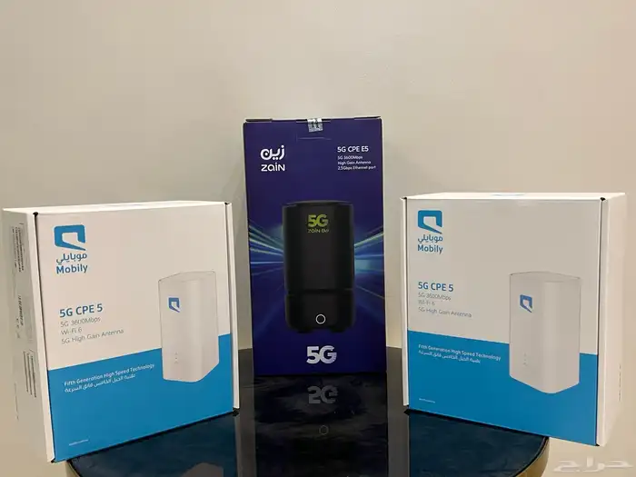 أحدث جهاز راوتر 5G مجانا مع شريحة نت لا محدود ضمان ذهبي 5