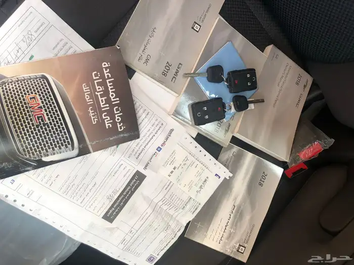 جمس سييرا Z71 احمر 2018 وكاله مخزن عداد 28 فل كامل 16