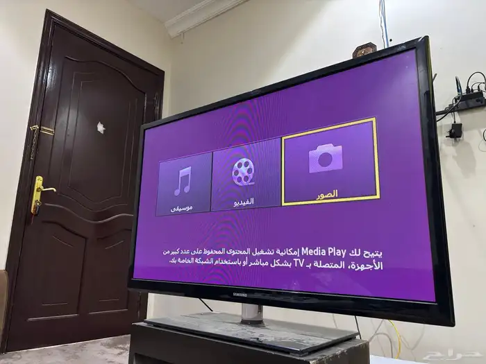 شاشة سامسونق نضيفة جدا 43 بوصه 0