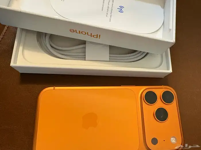 ايفون 17 برو 512 iPhone 17 pro 512 orange برتقالي 1