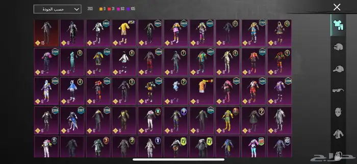 السلام عليكم يوجد حساب ببجي للبيع لفل 75 23