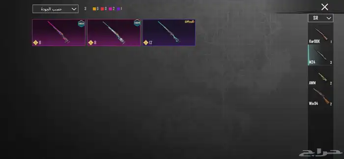 حساب ببجي للبيع 20