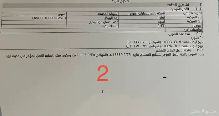 سيارة للبيع موديل 2023 1