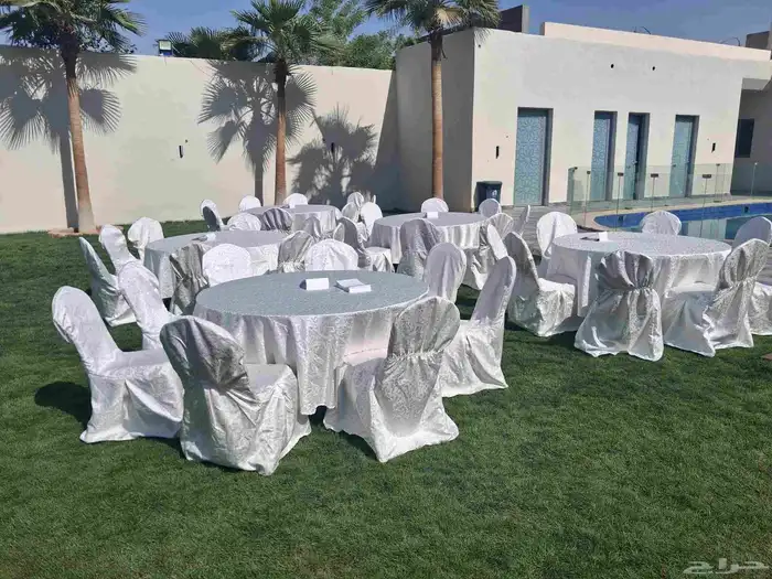 تأجير كراسي ومكيفات وطاولات وفرش واناره 3
