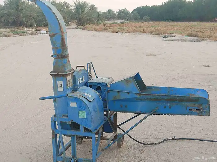 ماكينة جرش جميع مخلفات المزراع شبه جديده وكل شي فيها على الش 3