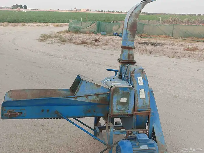 ماكينة جرش جميع مخلفات المزراع شبه جديده وكل شي فيها على الش 4