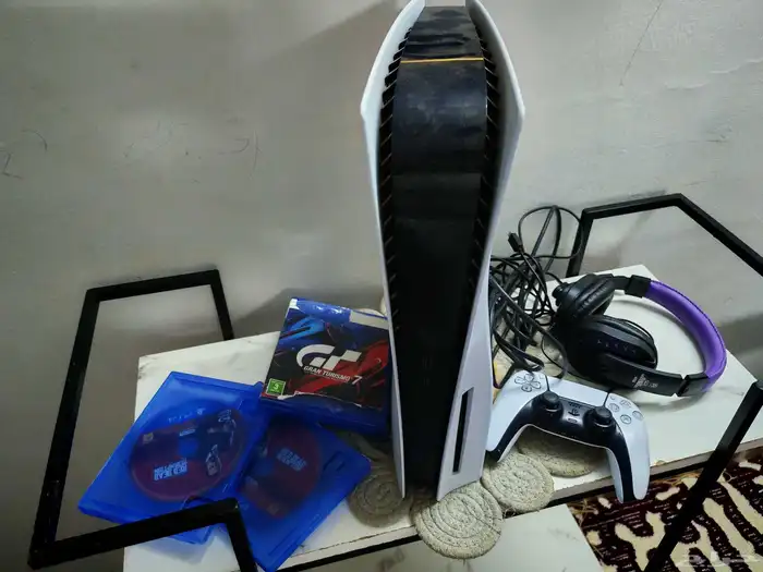 سوني 5 جديده اغراضها كامله 0