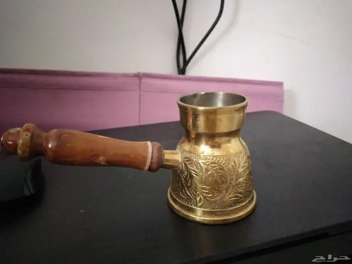 غلاية قهوة من نحاس 0