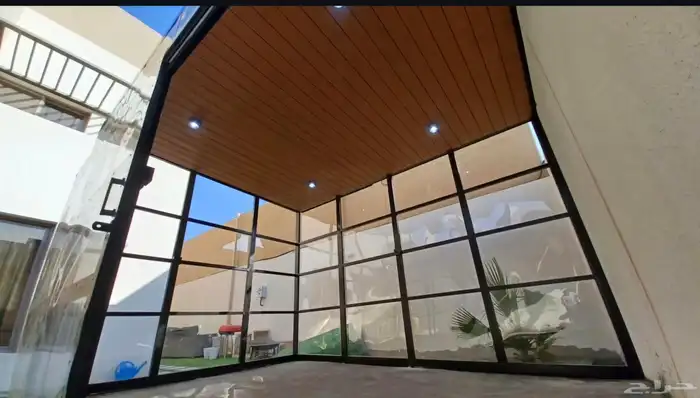 بديل الشينكو مظلات جلسات مظلات سيارات بديل خشب 8