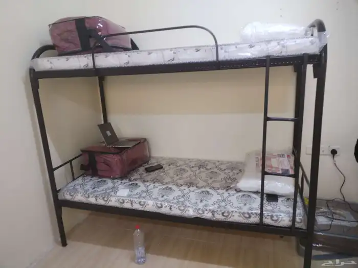 سرير حديد مراتب تأثيث غرف عمال 2