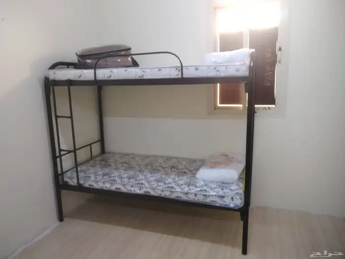 سرير حديد مراتب تأثيث غرف عمال 0