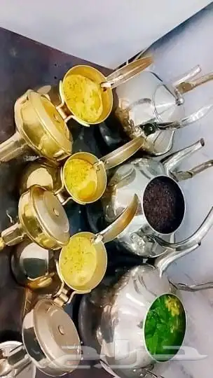 ضيافه عسير تقدم القهوه السعوديه الملكية وشاهي و نعناع 8