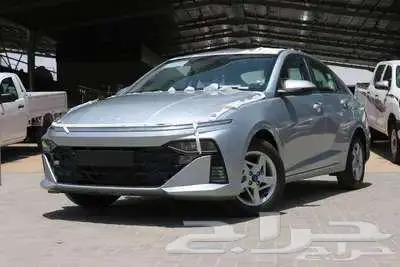 هونداي اكسنت فليت 2026 اسود وفضي ورصاصي كاش - اقساط 8