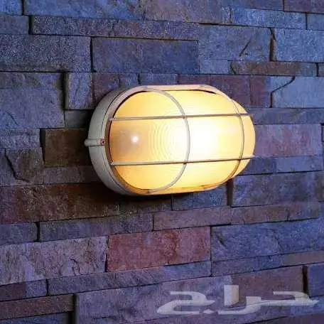 فوانيس خارجية جدار المنيوم شبك و رمش 0
