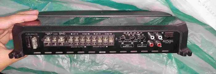 مضخم صوت 1000 واط كيونود الاصلي Kenwood amplifier 1000 watt 6