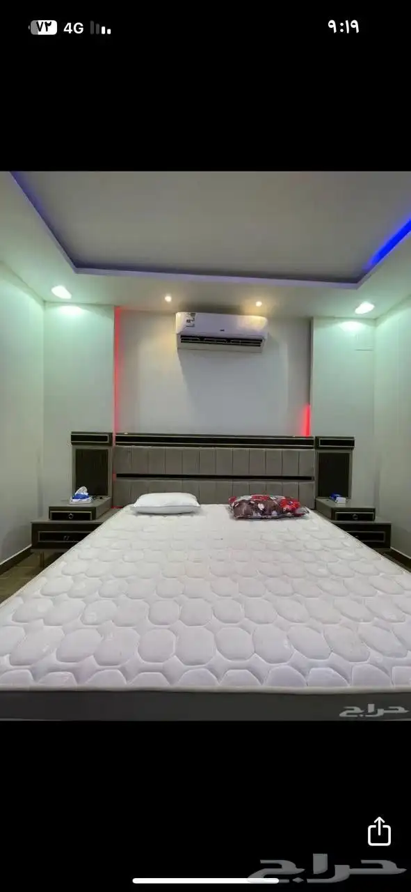 للايجار شقة علوية عوايل بحي الجزيرة 5