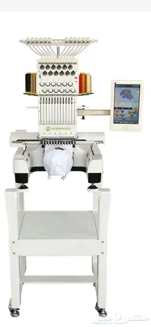 مكينه تطريز 12 رأس بروميكار سليمه وتشتغل البيع على السوم 1