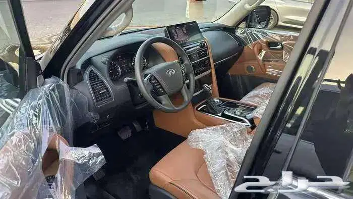 انفينتي QX80 برواكتيف بلاك موديل 24 حرق سعر الكاش وبنوك 3