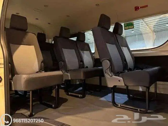تويوتا هايس باص بنزين MT موديل 2026 2
